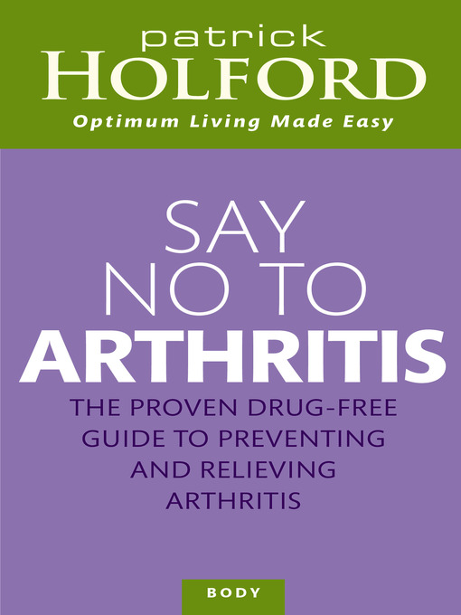 Say No to Arthritis (eBook)